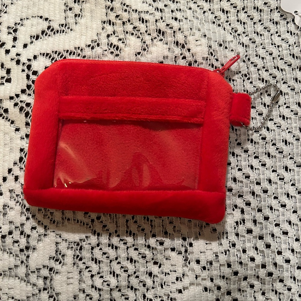 NWT ❤️Hello Kitty & Mimmy Meet the 2 Ribbons Plush Coin Pouch Card Holder - Picture 3 of 6
